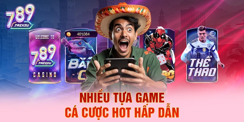 Đa dạng tựa game hấp dẫn tại XX88